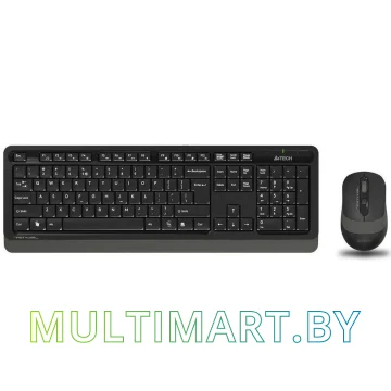 Комплект клавиатура + мышь A4Tech Fstyler FG1010 (черный/серый)